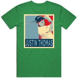 Justin Thomas Golfer Golf Hope Fan T Shirt