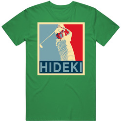 Hideki Matsuyama Golf Golfer Hope Fan T Shirt