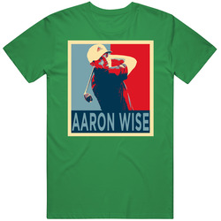 Aaron Wise Golfer Golf Hope Fan T Shirt
