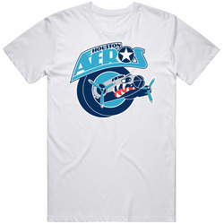 Houston Aeros Hockey Logo Fan T Shirt