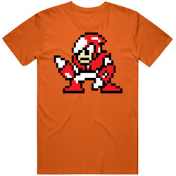 Crash Man Mega Man 2 Enemy Video Game Cool T Shirt