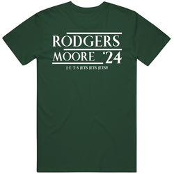 Aaron Rodgers Elijah Moore 2024 New York Football T Shirt