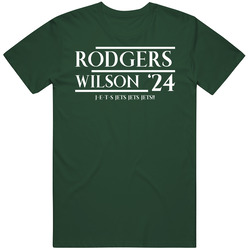 Aaron Rodgers Garrett Wilson 2024 New York Football T Shirt
