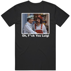 Fck You Luigi Super Mario Brothers Super Show Fan T Shirt