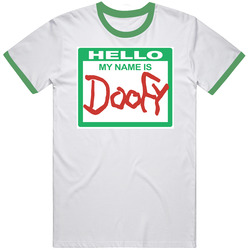 Hello My Name Is Doofy Scary Movie Fan T Shirt