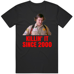 Officer Doofy Killin' It Since 2000 Horror Movie Fan T Shirt