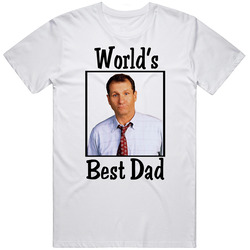 Al Bundy Married With Children World's Best Dad Tv Fan T Shirt