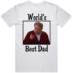 Frank Costanza Seinfeld World's Best Dad Tv Fan T Shirt