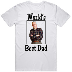 Martin Crane Frasier World's Best Dad Tv Fan T Shirt