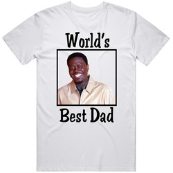 Bernie Mac The Bernie Mac Show World's Best Dad Tv Fan T Shirt