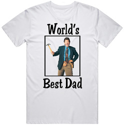 Tim Taylor Home Improvement World's Best Dad Tv Fan T Shirt