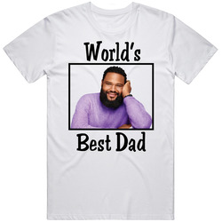 Andre Dre Johnson Black-ish World's Best Dad Tv Fan T Shirt