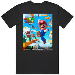 Super Mario Bros Movie  Cool Fan T Shirt