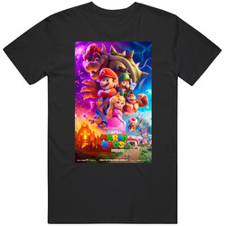 Super Mario Bros Movie Cool Fan T Shirt