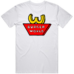 Burger World Fictional Restaurant Beavis And Butthead Fan T Shirt