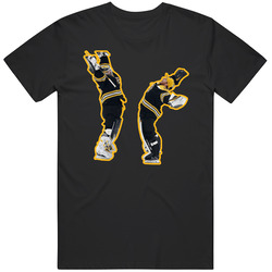 Linus Ulmark Jeremy Swayman Goalie Hug Boston T Shirt
