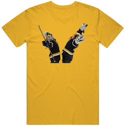 Linus Ulmark Jeremy Swayman Goalie Hug Boston Cool Fan T Shirt
