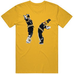 Linus Ulmark Jeremy Swayman Goalie Hug Boston Fan T Shirt