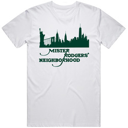 Mister Rodgers Neighbourhood Aaron Rodgers Parody Football Fan T Shirt