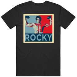 Rocky Balboa Hope Stallone Movie Fan T Shirt