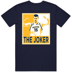 Nikola Jokic The Joker Denver Basketball Hope Fan T Shirt