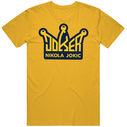 Nikola Jokic The Joker Crown Denver Fan T Shirt