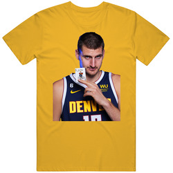 Nikola Jokic The Joker Card Denver Basketball Fan T Shirt