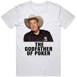 Doyle Brunson Godfather Of Poker Tribute  Fan T Shirt