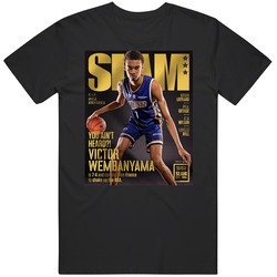 Victor Wembanyama Slam Magazine Basketball Fan T Shirt