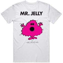 Mr Jelly Mr Men Book Character T Shirt