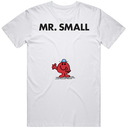 Mr Small Mr Men Book Character T Shirt