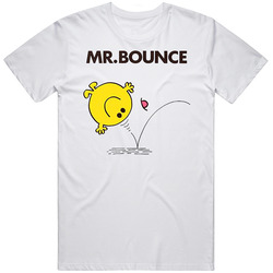 Mr Bounce Mr Men Book Character T Shirt