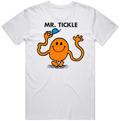 Mr Tickle Mr Men Book Character T Shirt