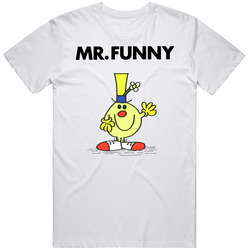 Mr Funny Mr Men Book Character T Shirt