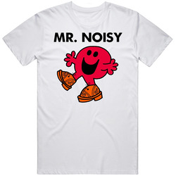 Mr Noisy Mr Men Book Character T Shirt