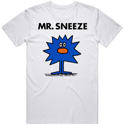 Mr Sneeze Mr Men Book Character T Shirt