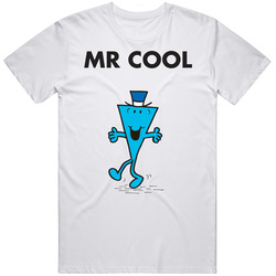 Mr Cool Mr Men Book Character T Shirt