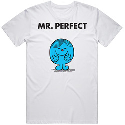 Mr Perfect Mr Men Book Character T Shirt