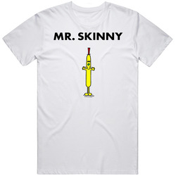 Mr Skinny Mr Men Book Character T Shirt