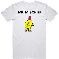 Mr Mischief Mr Men Book Character T Shirt