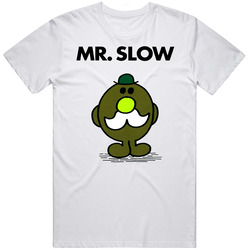 Mr Slow Mr Men Book Character T Shirt