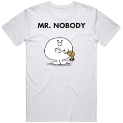 Mr Nobody Mr Men Book Character T Shirt