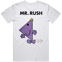 Mr Rush Mr Men Book Character T Shirt
