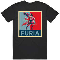 Furia Paladins Video Game Character Fan T Shirt