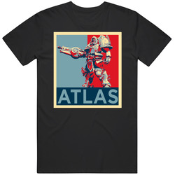 Atlas Paladins Video Game Character Fan T Shirt
