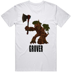 Grover Paladins Video Game Character T Shirt