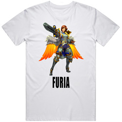 Furia Paladins Video Game Character T Shirt