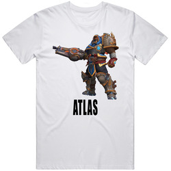 Atlas Paladins Video Game Character T Shirt