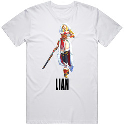 Lian Paladins Video Game Character T Shirt