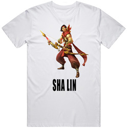 Sha Lin Paladins Video Game Character T Shirt